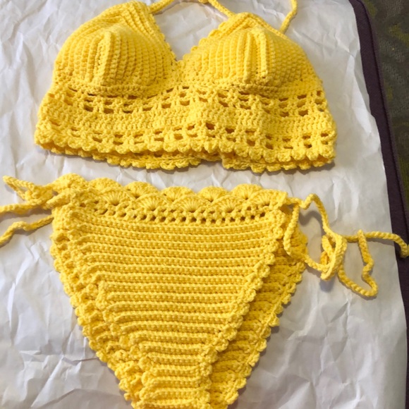 Bubsy Other - Handmade Crochet Bikini XL